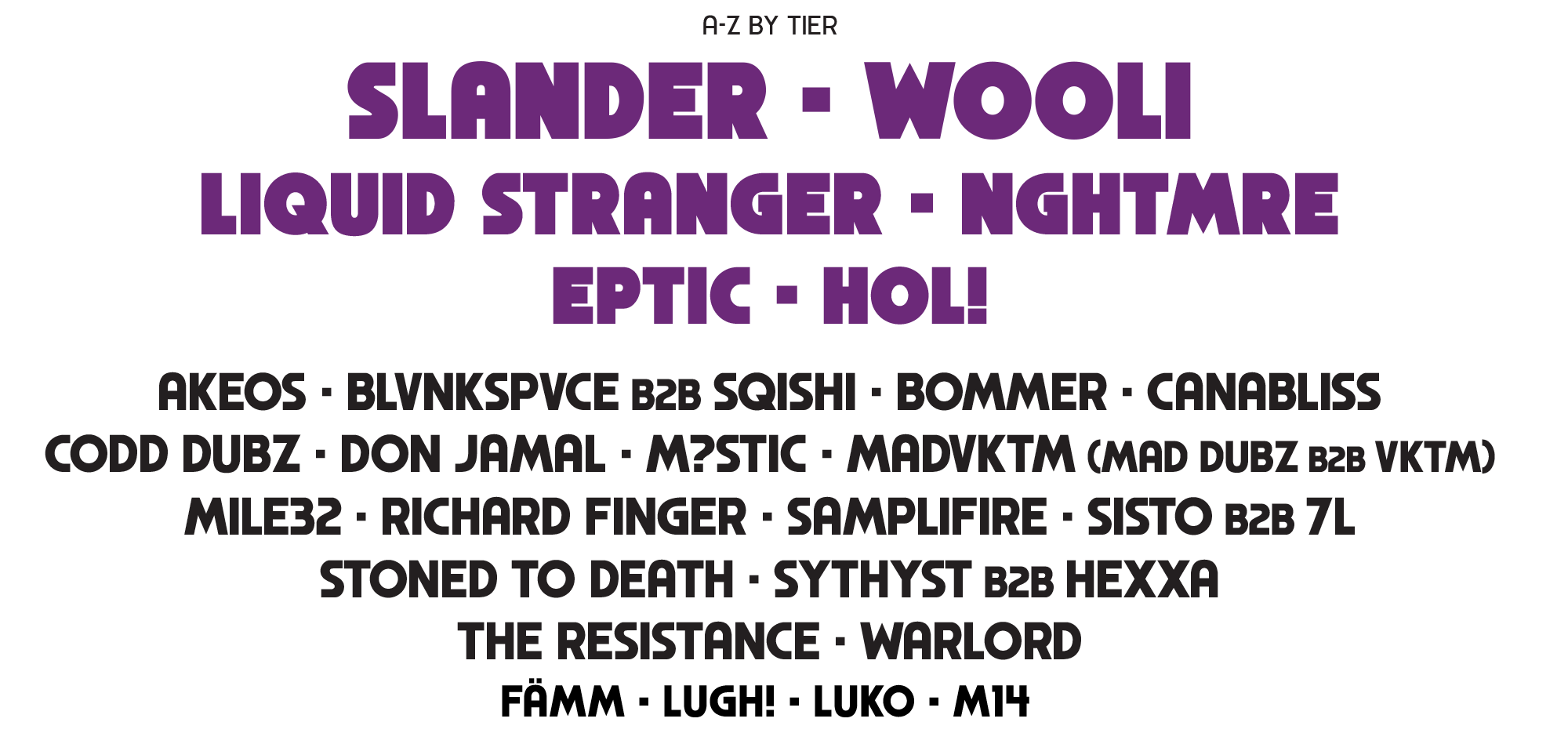 System Overload Lineup